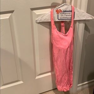 Lululemon tank top with connected bra